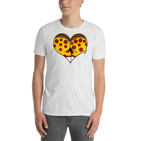 Pizza Booty Short-Sleeve Unisex T-Shirt