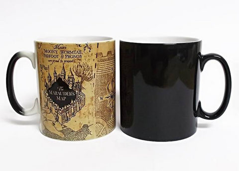 Marauders Map Heat Changing Mug